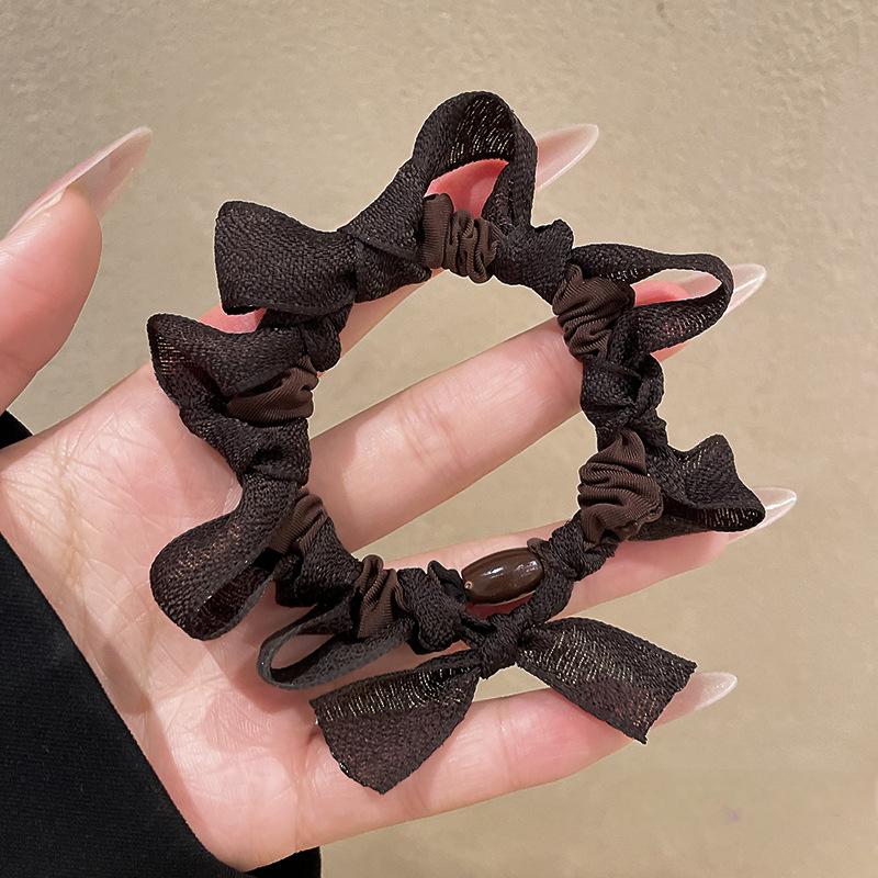 Dongdaemun Crinkle-Weave Bow